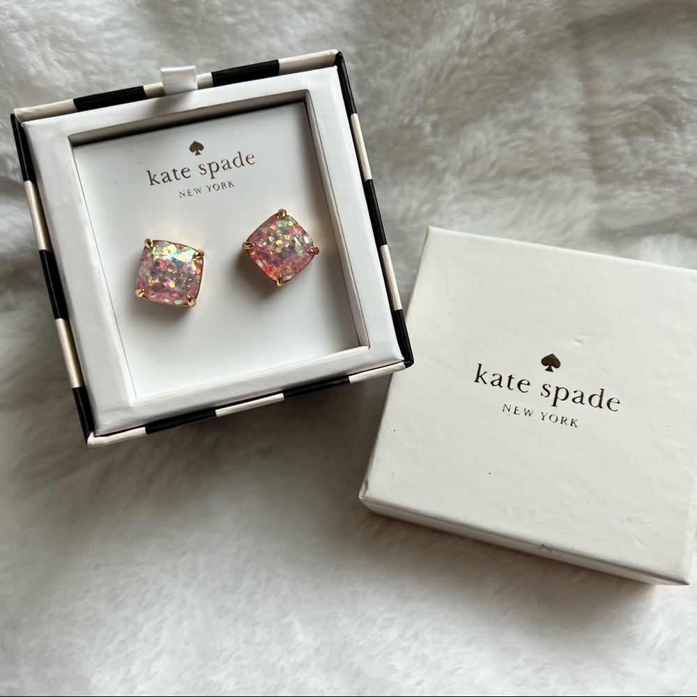 Kate Spade pale pink earrings